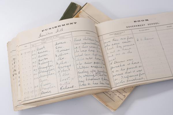 State Archives School punishment books