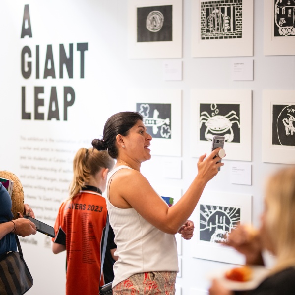 A Giant Leap exhibition and book launch for City of Melvilles WRITE CLUB