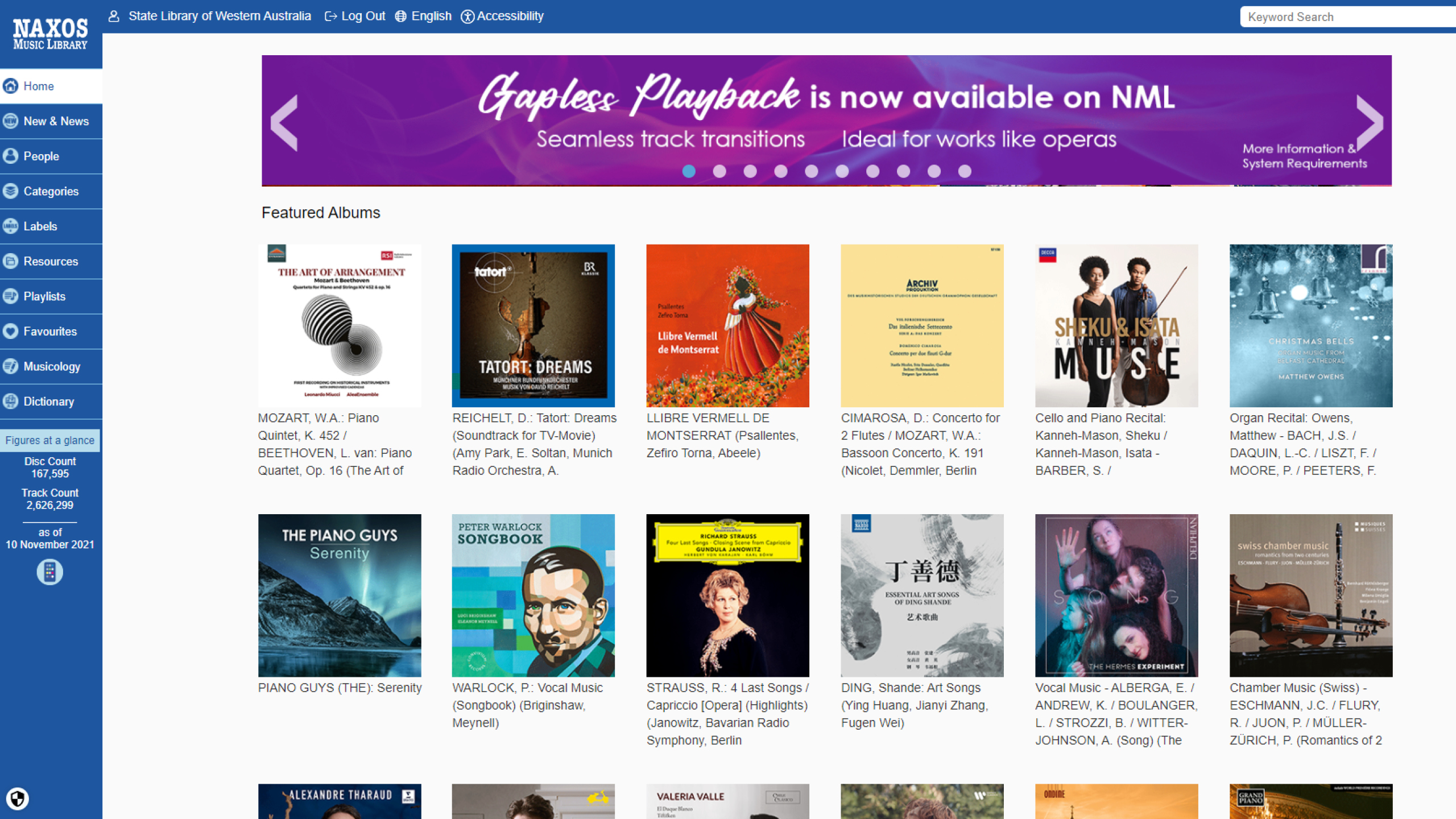 Naxos Music Library State Library of Western Australia