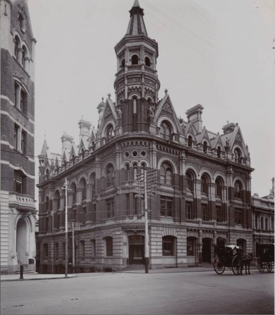 Photograph of Surrey Chambers St Georges Terrace where Audrey Jacob resided at the time of the murder