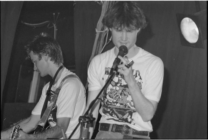  Search Catalogue   And An A performing at Adrians Nightclub Perth Western Australia 1982
