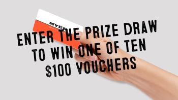 Myer voucher for client survey