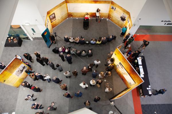 From Another View exhibition opening Ground Floor Gallery of State Library of WA