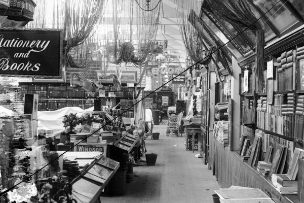 Stationery and Books Department of Foy Gibson Perth c1905