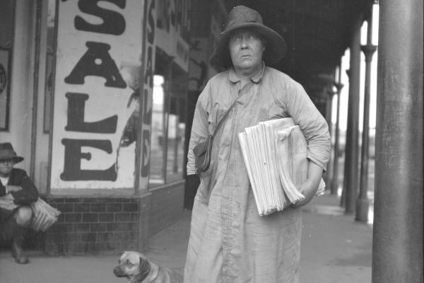 Paper lady Katie 1923