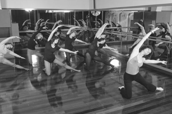 Jazz Ballet at Laurie Potters Health Club Perth 1979