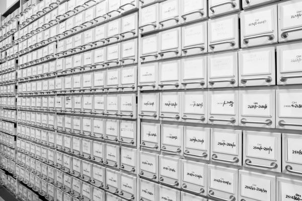 078A6648Compactus cassette stack storage oral histories