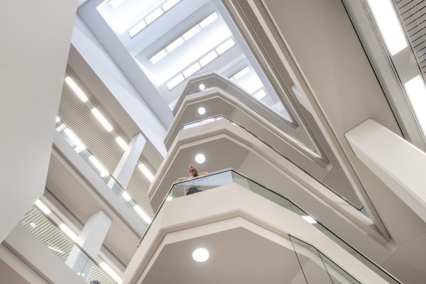 Library internal staircase