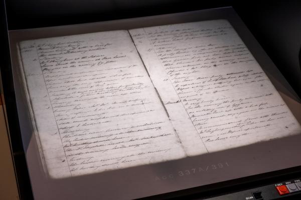 Frances Louisa Bussells diary 1841 on microfiche