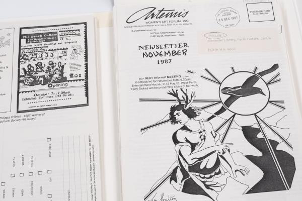 Artemis newsletter November 1987