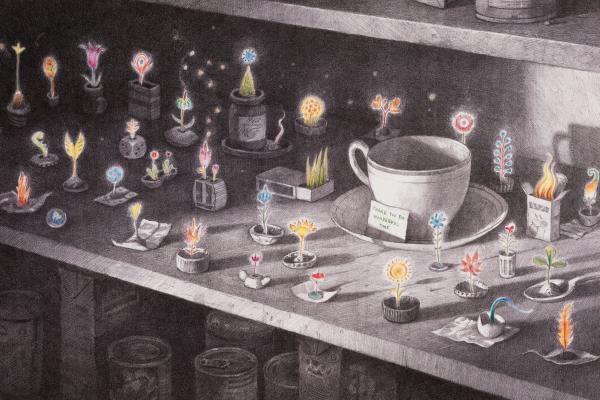 Illustration from Tales from outer suburbia by Shaun Tan