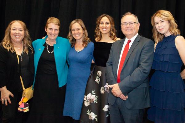 Photograph of the 2018 winners of the Premiers Book Awards