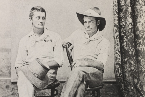 Charles Edward Flinders and Philip Benjamin Watts ca 1890