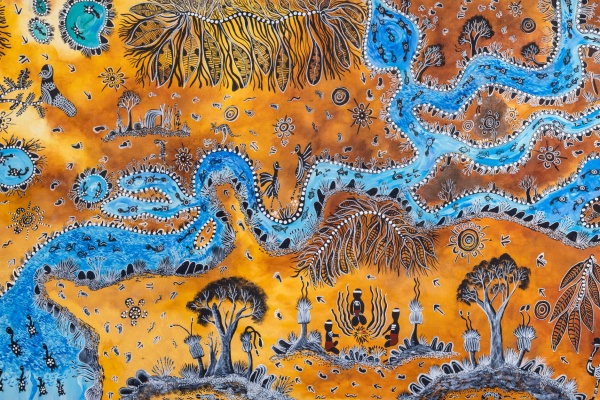 Acknowledgement of Country Artwork - My Boodja My Turtle Dreaming