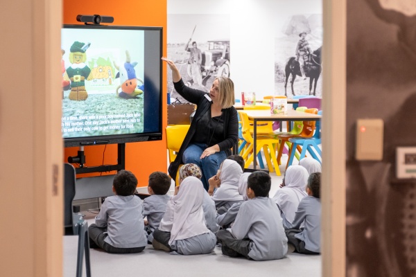 School excursion in the Education Centre 2024