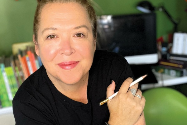 Author and illustrator Kelly Canby