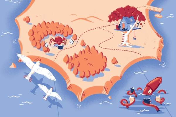 Book an Adventure map