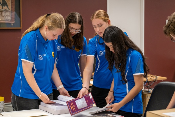 Students on excursion