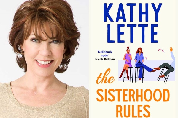 Kathy Lette with book