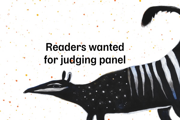 Readers wanted for judging panel