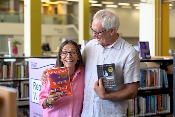 Authors Gerard McCann and Louise Wolhuter 