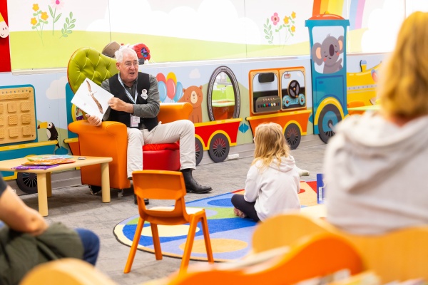 Glenn Swift in the Story Place
