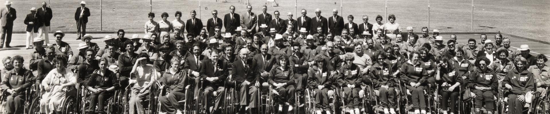 Perth Commonwealth Paraplegic Games competitors 1962