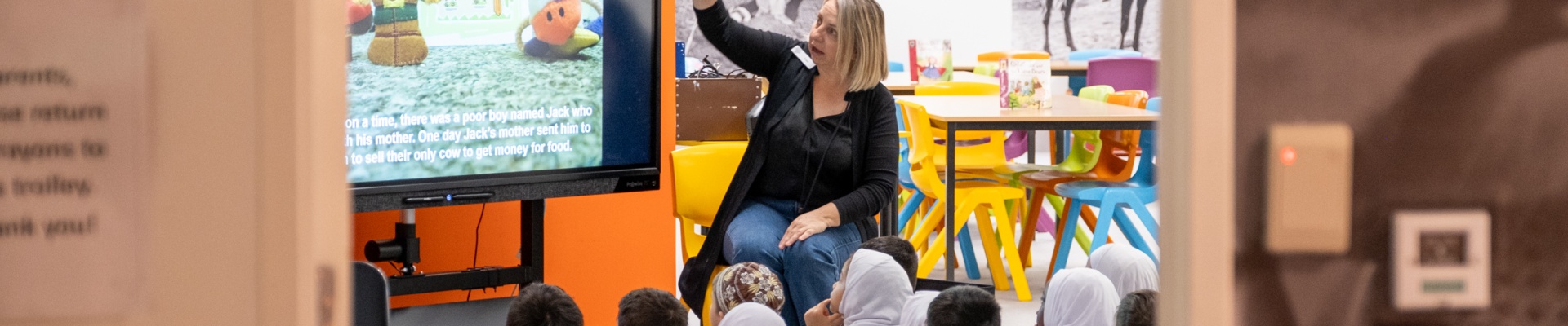 School excursion in the Education Centre 2024