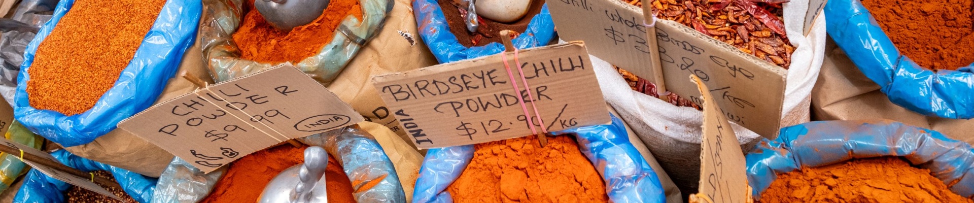 Spices for sale at Kakulas Brothers Northbridge 2025