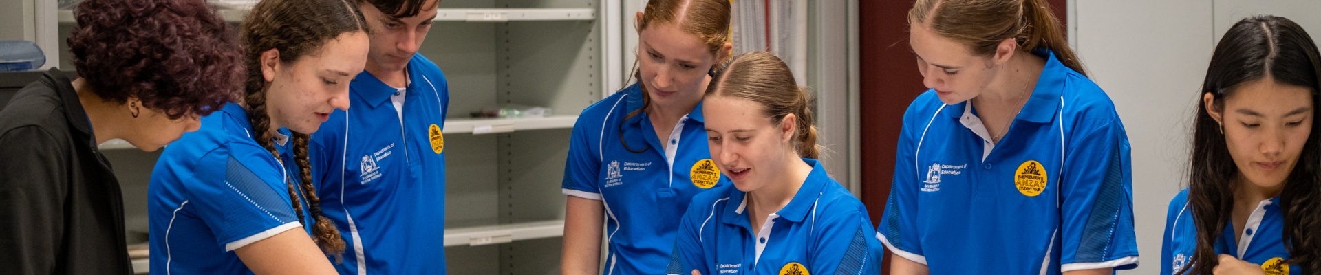 Students on excursion