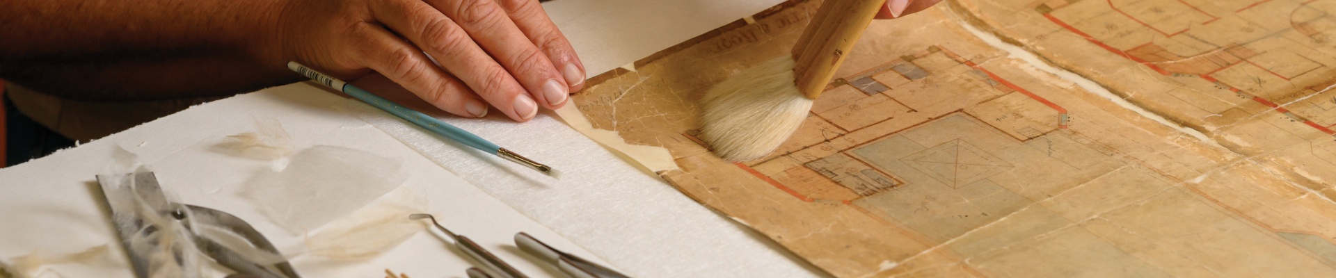 Preservation and Conservation Lab at the State Library of Western Australia