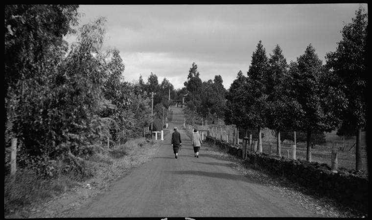 Walking along Kalamunda Road around 1920