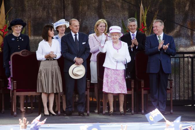 Queen Elizabeth the Big Aussie Barbecue the final event of CHOGM on The Esplanade Perth