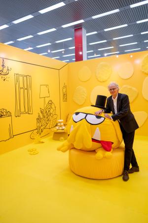 Leigh Hobbs in Mr Chicken Sensory Play Space