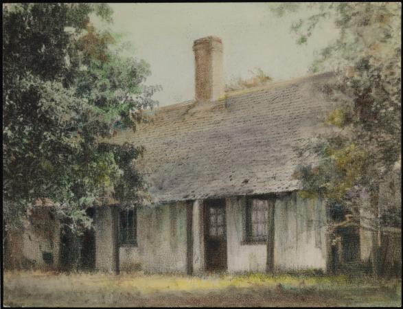 Cottage Watercolour by Fred Flood