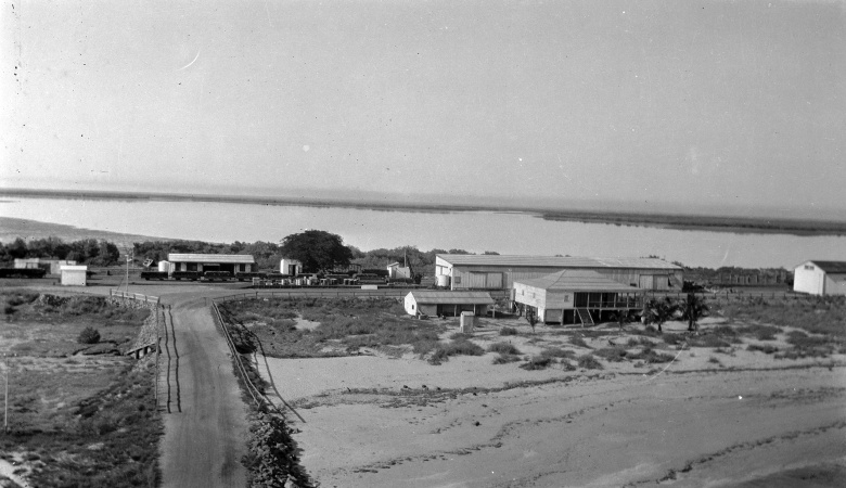 Port Hedland Railway Station and surrounding area 1934-1937