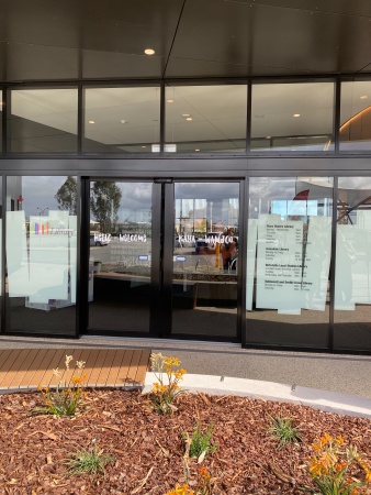 Entrance of the Piara Waters Library