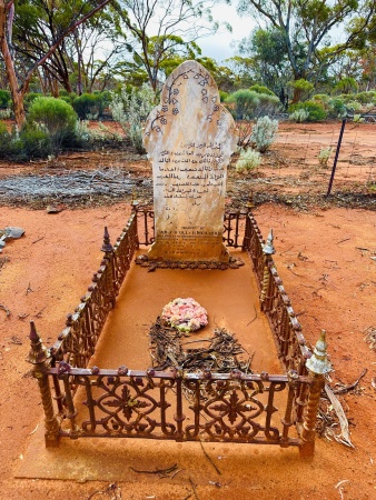 Hadji Mulla Mehrban grave Coolgardie Cemetery 2023