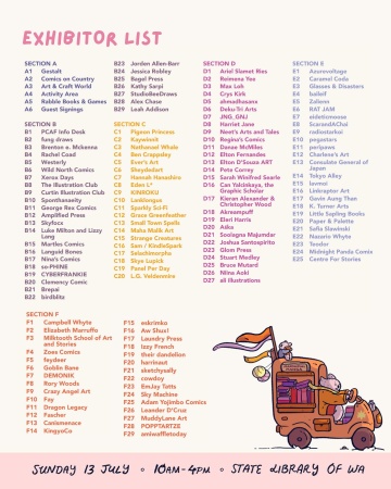 PCAF 2025 Market Hall Exhibitor List