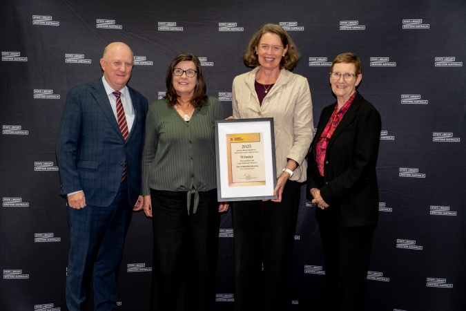 2025 Library Board Award for Innovation and Collaboration  Winner  Metropolitan and  Large Regional Libraries City of Melville Libraries  Book Challenge System
