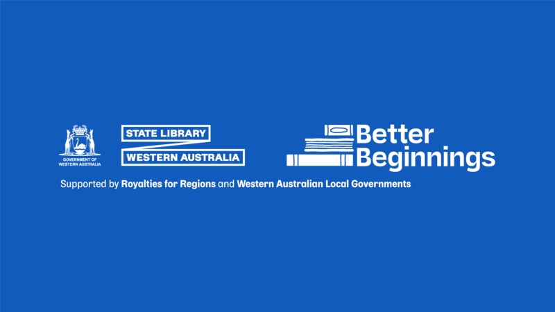 State Library of Western Australia and Better Beginnings logos side by side
