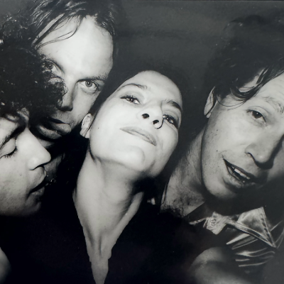 X-Press Magazine photographer Toni Wilkinson with iconic WA swamp rocker Kim Salmon and his band The Surrealists