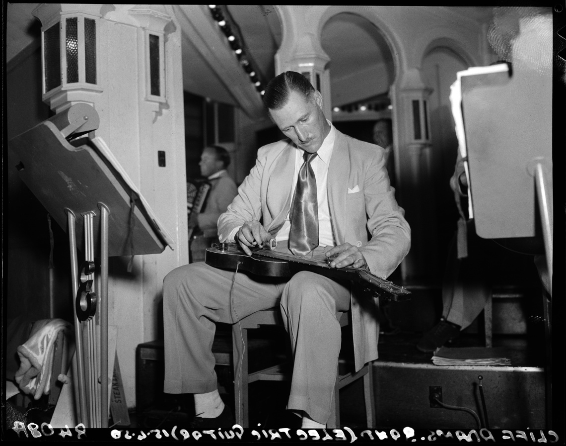 Cliff Adams Band electric guitar 1950