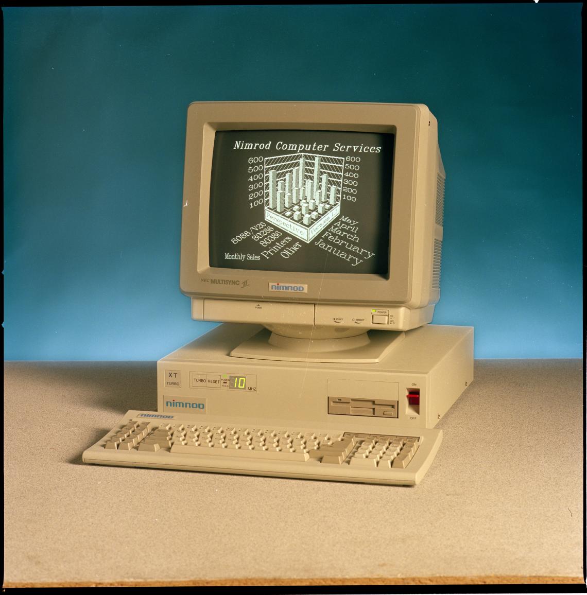 PC built by Nimrod Computer Services Victoria Park 1988