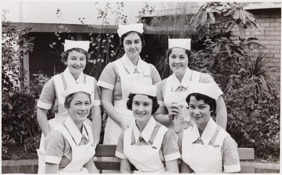 Robin Miller graduates from nursing school 1963