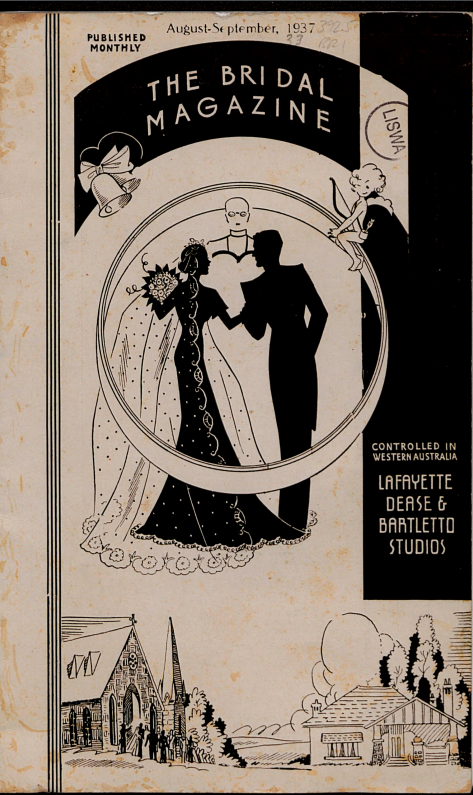 The Bridal Magazine vol 7 1938 front cover 