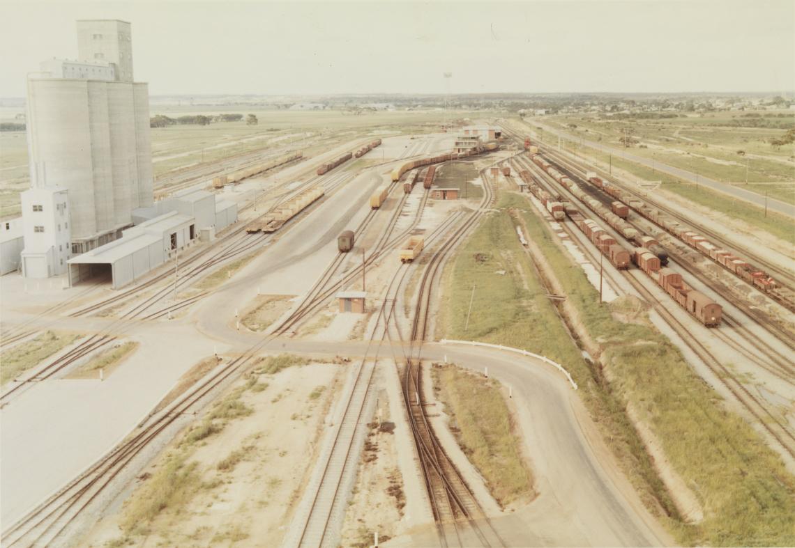 BA369AM57 Merredin Railway Yard August 1968