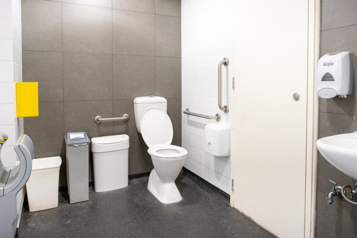 Ground floor accessible toilets