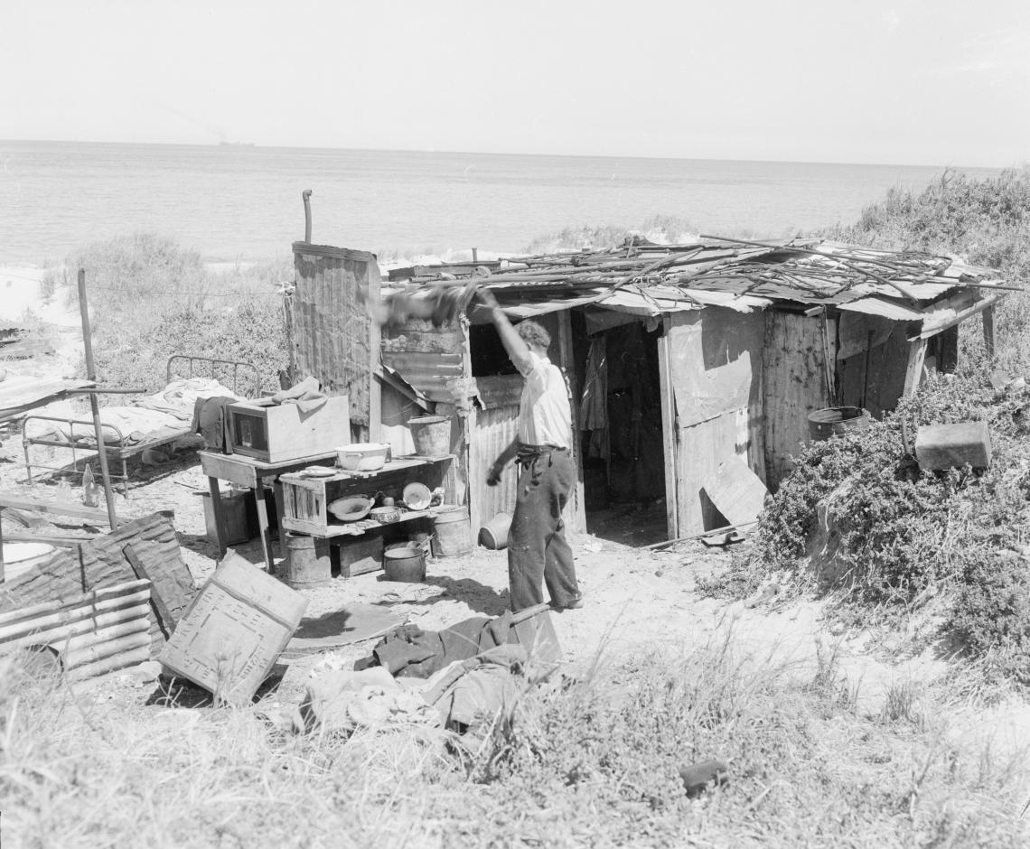 Old Smelters Huts Dec 1956