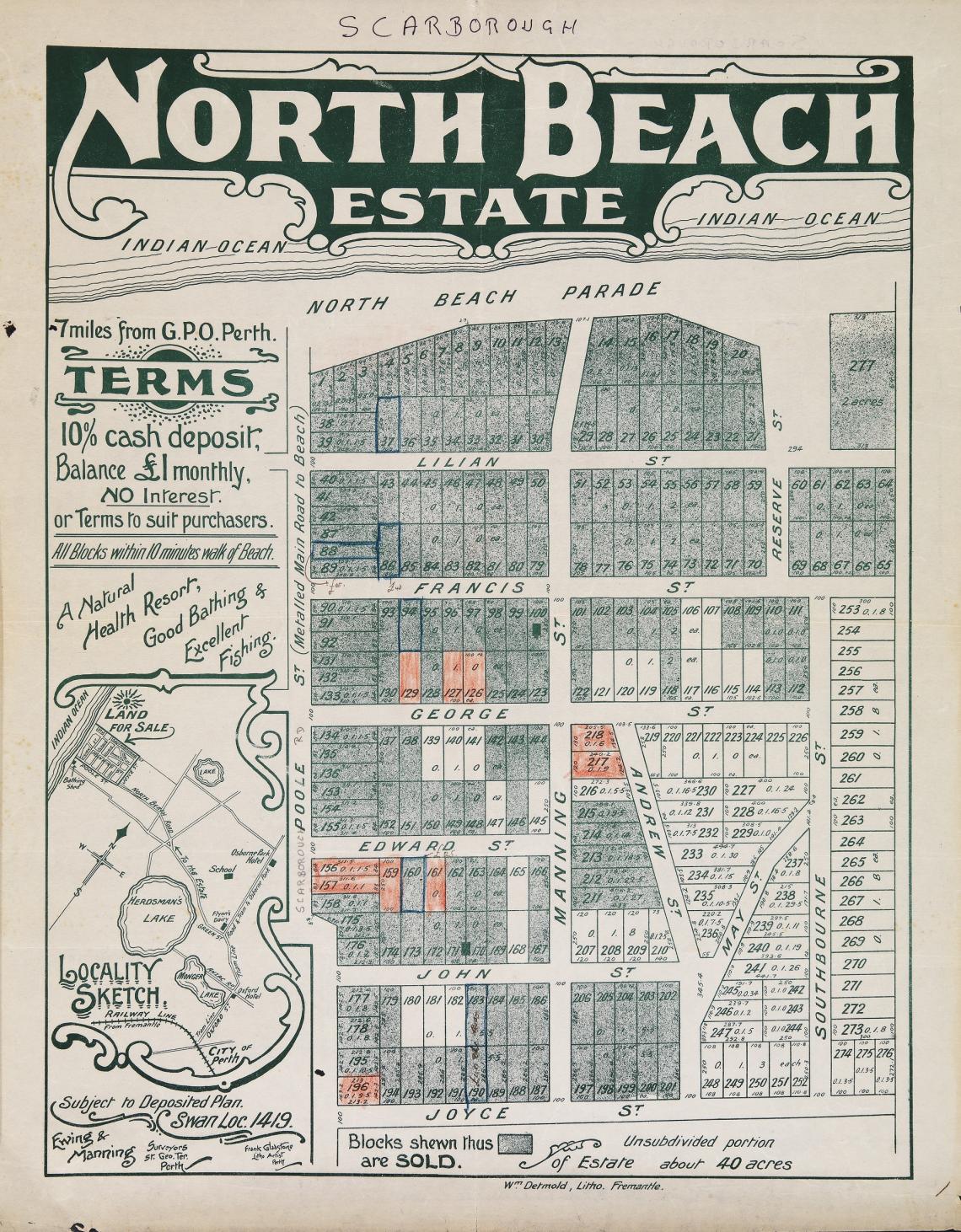 North Beach Estate ca 1905